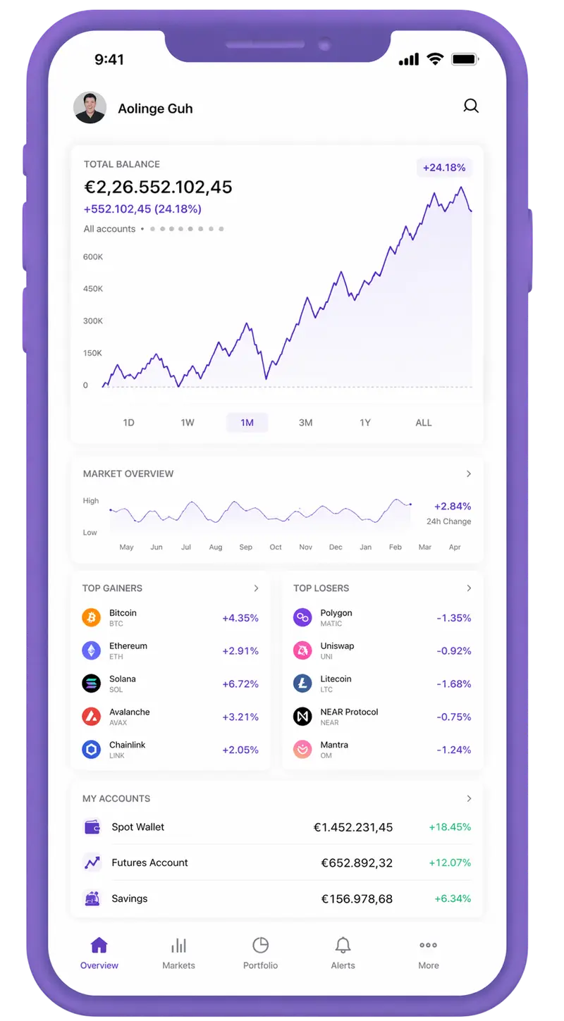Portugenix trading app